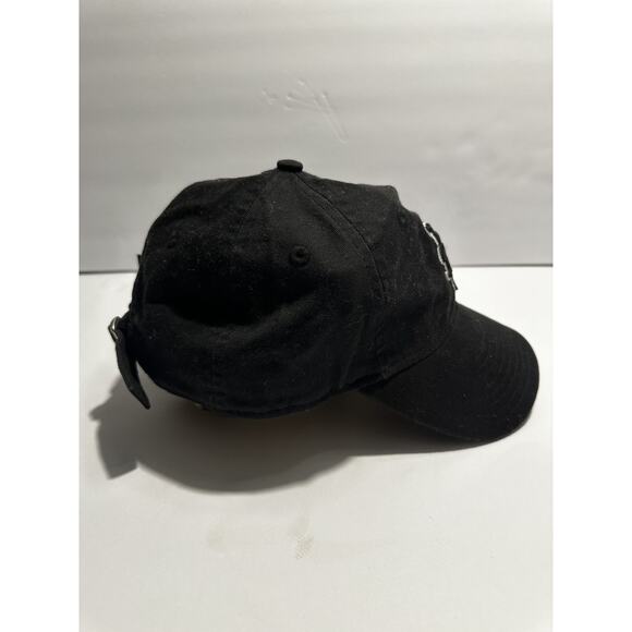 New Era 9TWENTY New York Mets Hat Black Adjustable Strapback Genuine Merchandise - Picture 3 of 8